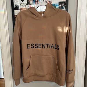 Essentials Tan Hoodie